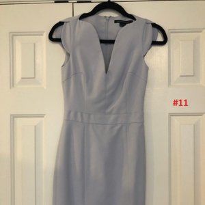 French Connection Scallop Sleeve Dress